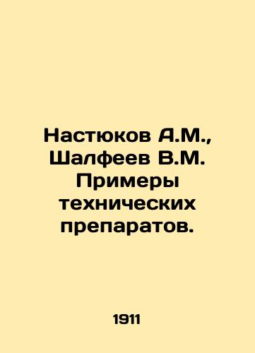 Nastyukov A.M.,  Shalfeev V.M. Primery tekhnicheskikh preparatov./Nastyukov A.M.,  Shalfeev V.M. Examples of technical preparations. In Russian - landofmagazines.com