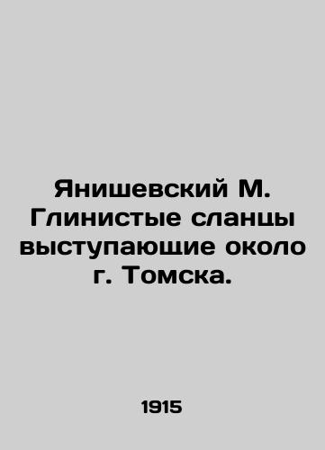 Yanishevskiy M. Glinistye slantsy vystupayushchie okolo g. Tomska./Janiszewski M. Clay shale protruding near Tomsk. In Russian - landofmagazines.com