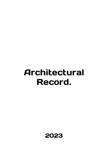 Architectural Record./Architectural Record. In English - landofmagazines.com