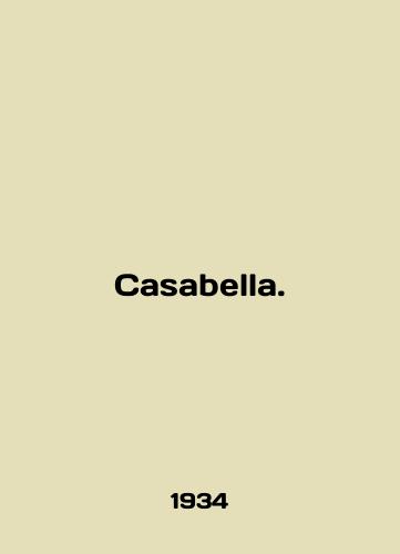 Casabella./Casabella. In Italian - landofmagazines.com