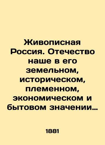 Zhivopisnaya Rossiya. Otechestvo nashe v ego zemelnom, istoricheskom, plemennom, ekonomicheskom i bytovom znachenii Pod red. P.P. Semyonova. V 12 t. T. 1. Ch. 2. Severnaya Rossiya. Ozernaya ili drevnenovgorodskaya oblast (prodolzhenie). /Painting Russia. Our Fatherland in its Land, Historical, Tribal, Economic, and Domestic Meaning. Edited by P.P. Semyonov. In 12 Vol. 1, Part 2. Northern Russia. Lake or Ancient Novgorod Region (continued). - landofmagazines.com