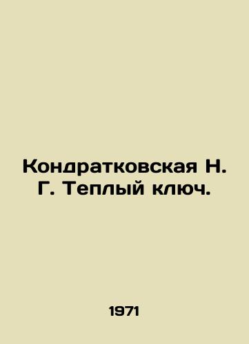 Kondratkovskaya N. G. Teplyy klyuch./Kondratkovskaya N. G. Warm Key. In Russian - landofmagazines.com