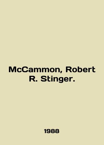 McCammon, Robert R. Stinger./McCammon, Robert R. Stinger. In English - landofmagazines.com