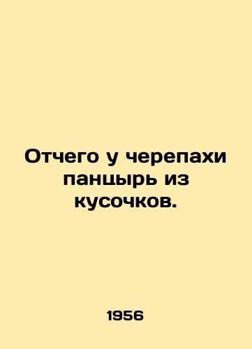 Otchego u cherepakhi pantsyr iz kusochkov./Why does a tortoise have a shingle? In Russian - landofmagazines.com