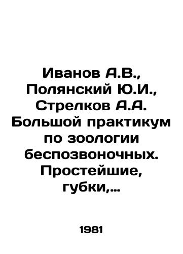 Ivanov A.V.,  Polyanskiy Yu.I.,  Strelkov A.A. Bolshoy praktikum po zoologii bespozvonochnykh. Prosteyshie, gubki, kishechnopolostnye, grebneviki, ploskie chervi, nemertiny, kruglye chervi./Ivanov A.V.,  Polyansky Yu.I.,  Strelkov A.A. Large workshop on zoology of invertebrates. Protozoa, sponges, intestinal cavity, comb, flat worms, nemertin, roundworms. In Russian - landofmagazines.com