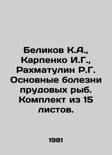 Belikov K.A.,  Karpenko I.G.,  Rakhmatulin R.G. Osnovnye bolezni prudovykh ryb. Komplekt iz 15 listov./Belikov K.A.,  Karpenko I.G.,  Rakhmatulin R.G. Main diseases of pond fish. Set of 15 sheets. In Russian - landofmagazines.com