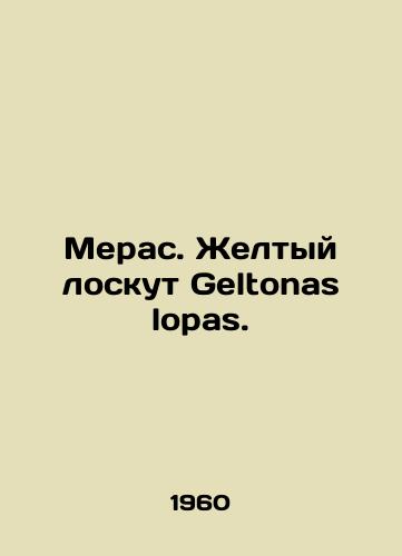Meras. Zheltyy loskut Geltonas lopas./Meras. Yellow flap Geltonas lopas. In Russian - landofmagazines.com