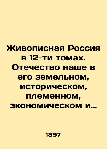 Zhivopisnaya Rossiya v 12-ti tomakh. Otechestvo nashe v ego zemelnom, istoricheskom, plemennom, ekonomicheskom i bytovom znachenii./Painting Russia in 12 volumes. Our Fatherland in its land, historical, tribal, economic, and everyday significance. - landofmagazines.com