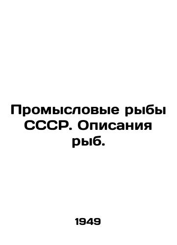 Promyslovye ryby SSSR. Opisaniya ryb. /Fisheries of the USSR. Fish descriptions. - landofmagazines.com