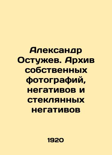 Aleksandr Ostuzhev. Arkhiv sobstvennykh fotografiy, negativov i steklyannykh negativov/Alexander Ostuzhev. Archive of his own photos, negatives and glass negatives - landofmagazines.com