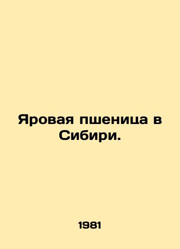 Yarovaya pshenitsa v Sibiri./Spring wheat in Siberia. In Russian - landofmagazines.com