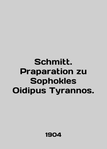 Sophokles Schneidewin SOFOKL SCHNEIDEVIN Leipzig 1849 German 1a In German (ask us if in doubt)/ Sophokles Schneidewin SOFOKL ShNAYDEVIN Leyptsig 1849 god nemetskiy yazyk 1a - landofmagazines.com