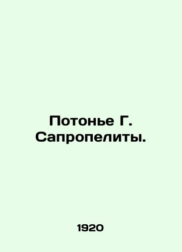 Potone G. Sapropelity./The Drowning of G. Sapropelita. In Russian - landofmagazines.com